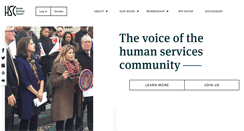 Desktop Screenshot of humanservicescouncil.org